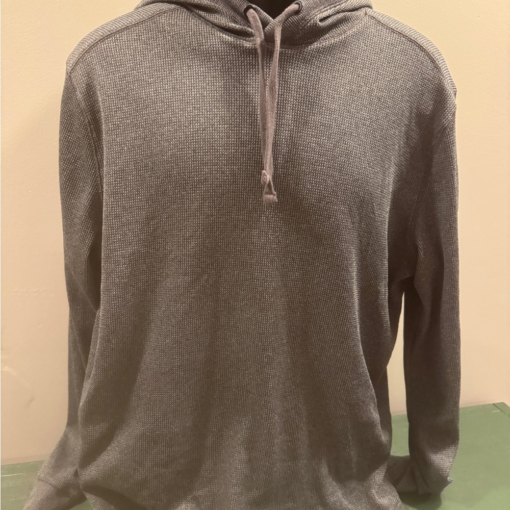 Under Armour Men's Gray waffle Knit Hoodie